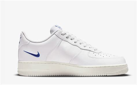 nike air force donkerblauwwit